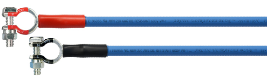 Arctic Ultraflex Blue 4 Gauge Top Mount Battery Cables