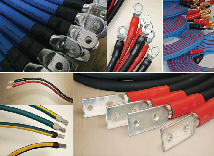 Polar Wire's Arctic Ultraflex Blue Power Cord Cross Section