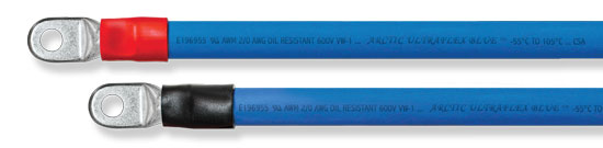 Arctic Ultraflex Blue 2 Gauge Top Mount Battery Cables