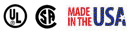 UL Listed, CSA Certified, RoHS Compliant, Made in the USA