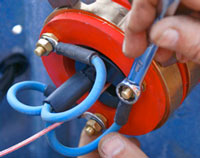 Arctic Ultraflex Blue Single Conductor Wire completes this cold-weather wind turbine
